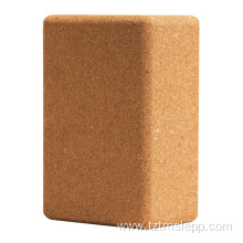 Printed Natural Cork Yoga Block And Brick